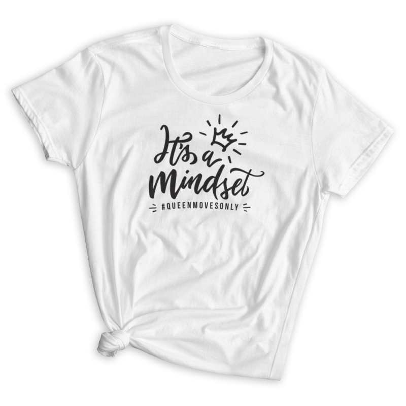 It's A Mindset Fitted T-Shirt