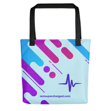 Load image into Gallery viewer, SUPERCHARGED Drip Tote bag
