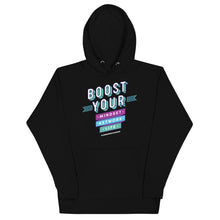 Load image into Gallery viewer, Boost Your Mindset, Network, Life Hoodie