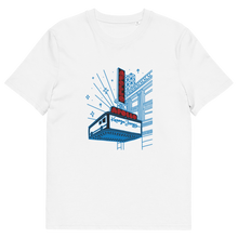 Load image into Gallery viewer, Apollo Theater Marquee T-shirt (White + Color Text)