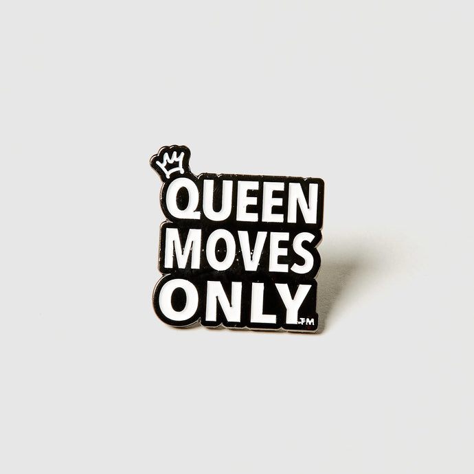 Queen Moves Only Pin (Black)