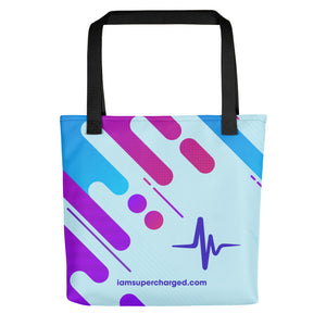 SUPERCHARGED Drip Tote bag