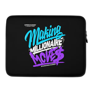 Making Millionaire Moves Laptop Sleeve
