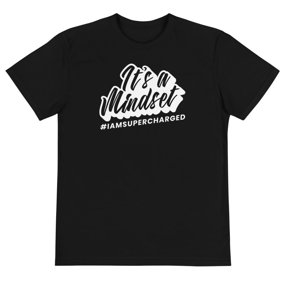 MINDSET Tシャツ It's a Mindset T-Shirt (Sustainable) – SUPERCHARGED® by Kwanza Jones