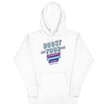 Load image into Gallery viewer, Boost Your Mindset, Network, Life Hoodie